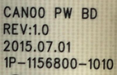 KIT DE TARJETAS PARA TV VIZIO / MAIN 0160CAP0AE00 140 / Y8387140S / 1P-015AX06-4010 / 14034-1 / T-CON RUNTK0214FVZZ / RUNTK0214FV / 1P-0158X02-4010 / FUENTE 09-60CAP0A0-00 / 1P-1156800-1010 / PANEL S600DUA-1 / MODELO E60U-D3 / E60U-D3 LFTRURAS - Imagen 4